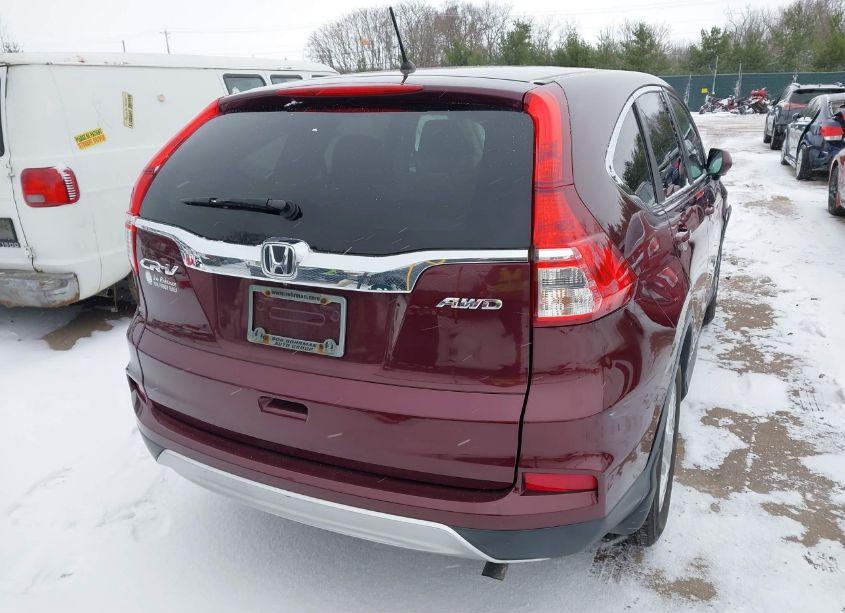 Photo 4 of 2016 Honda Cr-v EX (VIN 5J6RM4H52GL004685)