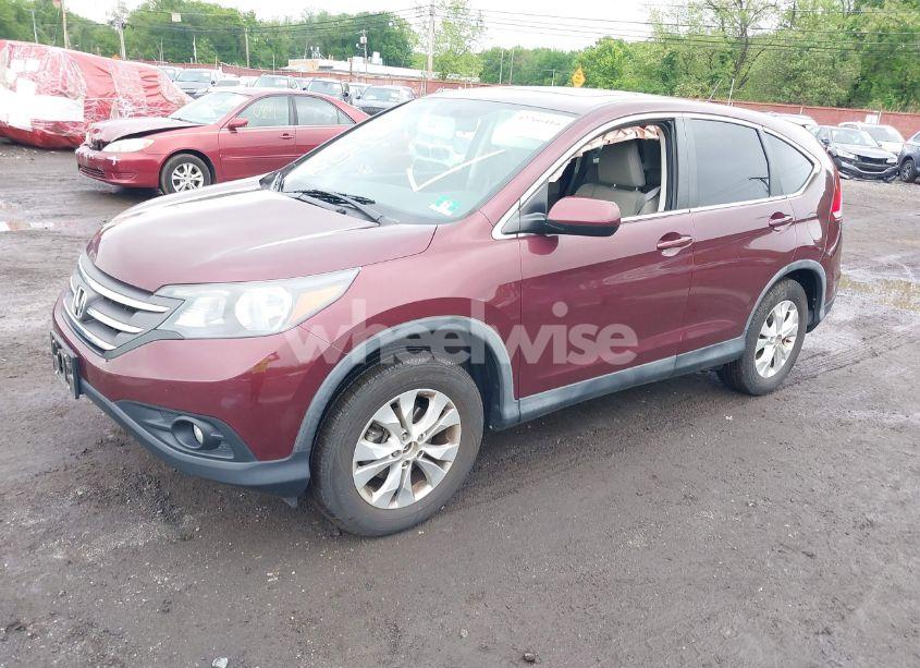 Photo 2 of 2014 Honda Cr-v EX (VIN 5J6RM4H53EL098900)
