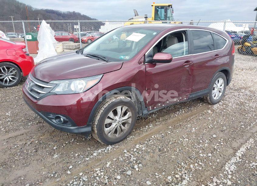 Photo 2 of 2013 Honda Cr-v EX (VIN 5J6RM4H54DL074331)