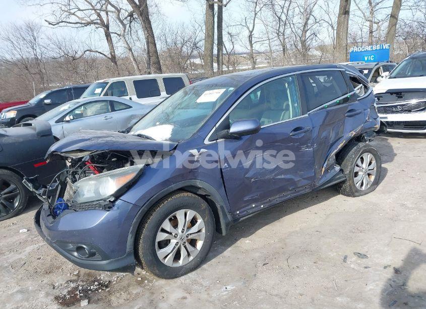 Photo 2 of 2013 Honda Cr-v EX (VIN 5J6RM4H54DL087287)