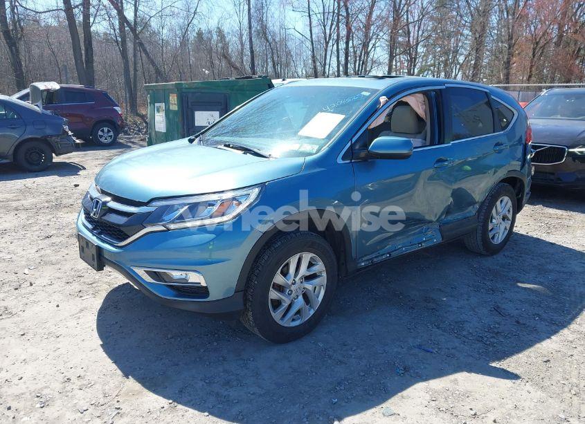 Photo 2 of 2015 Honda Cr-v EX (VIN 5J6RM4H54FL080777)