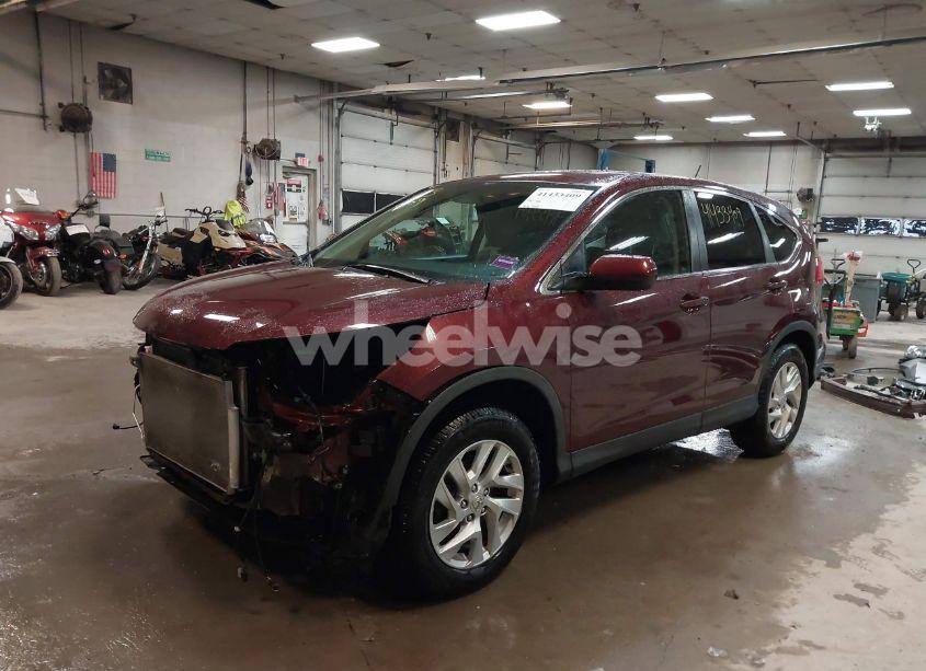 Photo 2 of 2016 Honda Cr-v EX (VIN 5J6RM4H54GL053287)