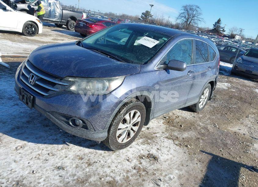 Photo 2 of 2013 Honda Cr-v EX (VIN 5J6RM4H55DL002523)