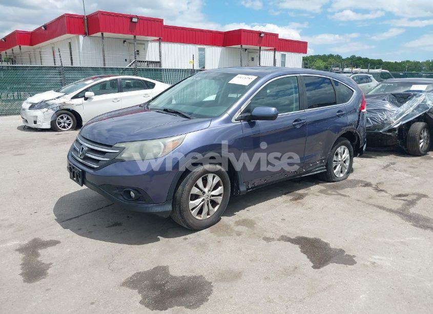 Photo 2 of 2014 Honda Cr-v EX (VIN 5J6RM4H55EL050346)