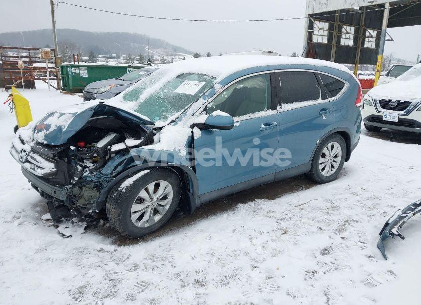 Photo 2 of 2014 Honda Cr-v EX (VIN 5J6RM4H55EL112229)