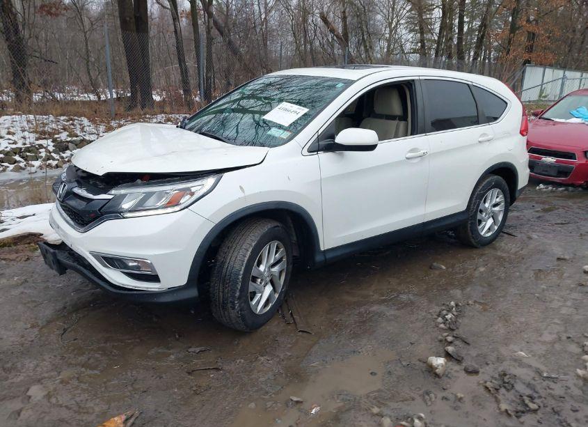 Photo 2 of 2016 Honda Cr-v EX (VIN 5J6RM4H55GL081101)