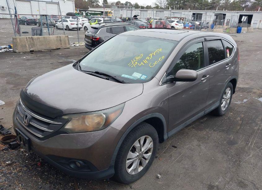 Photo 2 of 2013 Honda Cr-v EX (VIN 5J6RM4H56DL035594)