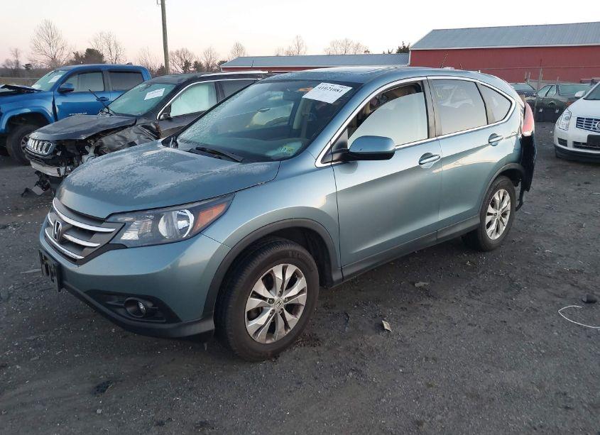 Photo 2 of 2013 Honda Cr-v EX (VIN 5J6RM4H56DL081037)