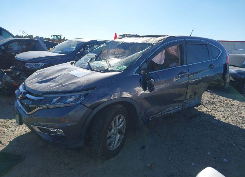 Photo 2 of 2015 Honda Cr-v EX (VIN 5J6RM4H56FL081297)