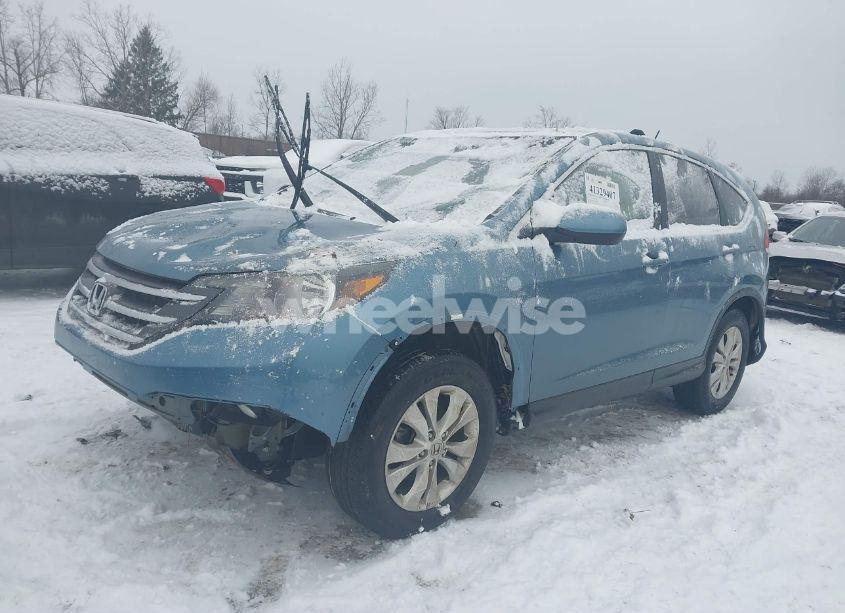 Photo 2 of 2014 Honda Cr-v EX (VIN 5J6RM4H57EL027666)