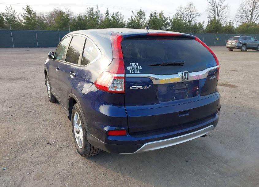 Photo 3 of 2015 Honda Cr-v EX (VIN 5J6RM4H57FL039866)