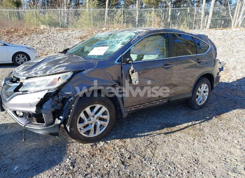 Photo 2 of 2015 Honda Cr-v EX (VIN 5J6RM4H57FL065917)