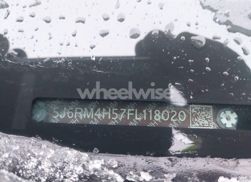 Photo 9 of 2015 Honda Cr-v EX (VIN 5J6RM4H57FL118020)