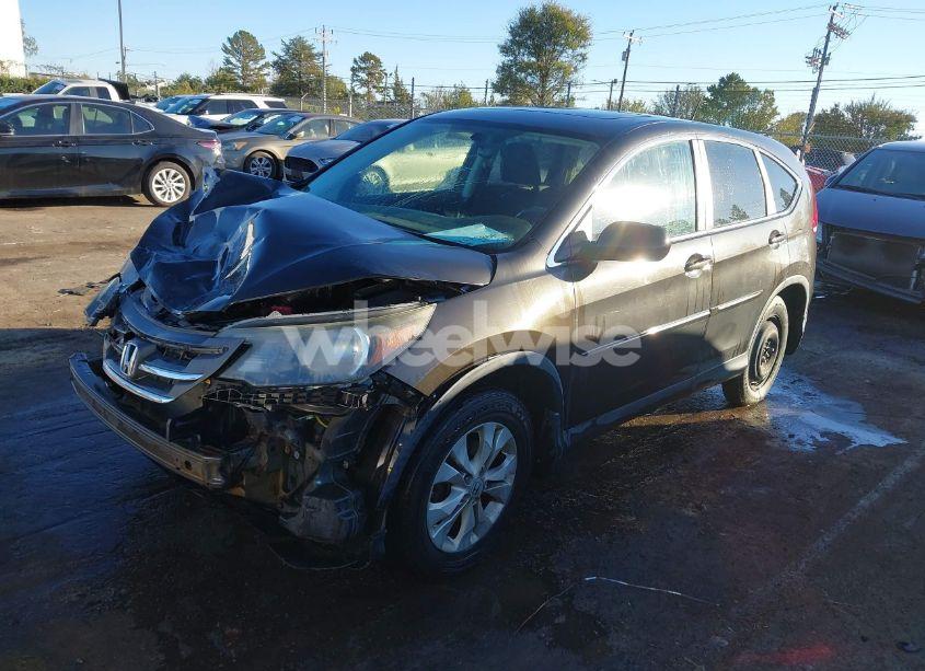 Photo 2 of 2013 Honda Cr-v EX (VIN 5J6RM4H58DL000555)