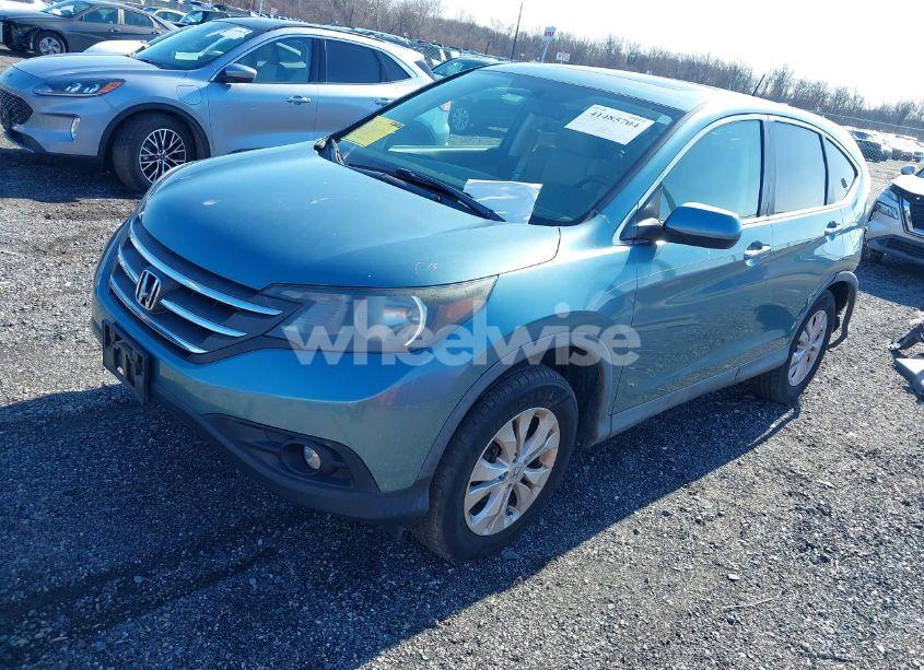 Photo 2 of 2013 Honda Cr-v EX (VIN 5J6RM4H59DL025934)