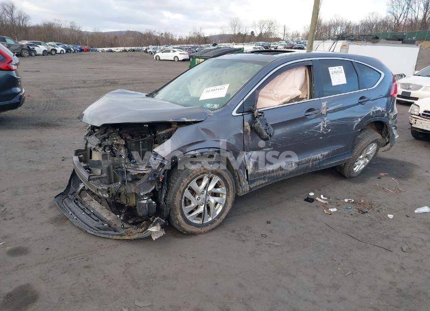 Photo 2 of 2015 Honda Cr-v EX (VIN 5J6RM4H59FL049685)