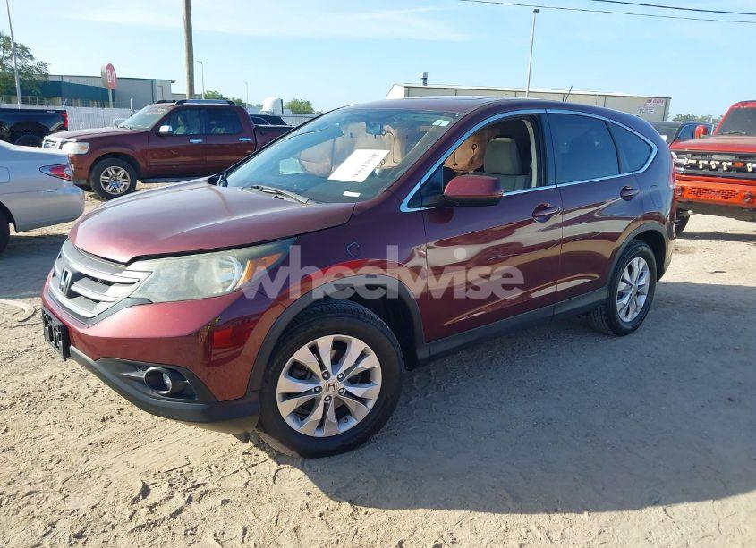 Photo 2 of 2013 Honda Cr-v EX (VIN 5J6RM4H5XDL008849)