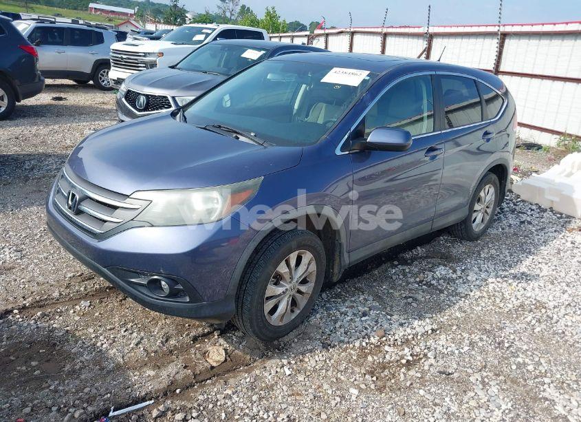 Photo 2 of 2014 Honda Cr-v EX (VIN 5J6RM4H5XEL056840)