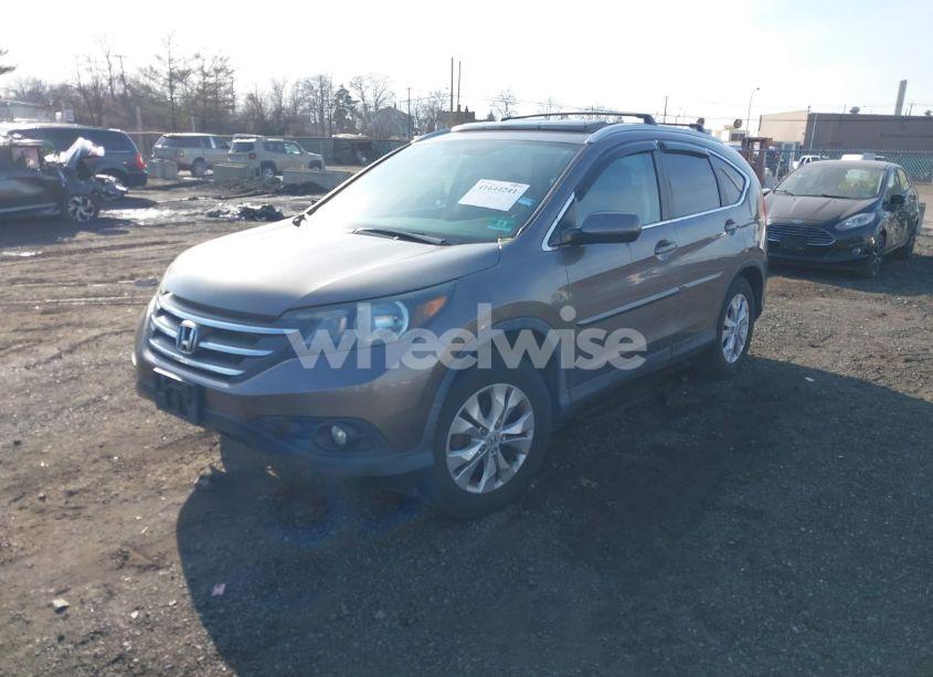 Photo 2 of 2012 Honda Cr-v EX-L (VIN 5J6RM4H70CL004003)