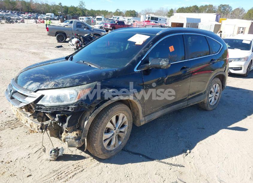 Photo 2 of 2012 Honda Cr-v EX-L (VIN 5J6RM4H70CL004499)