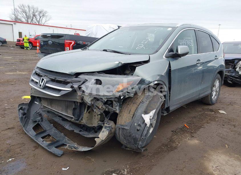 Photo 2 of 2012 Honda Cr-v EX-L (VIN 5J6RM4H70CL015342)