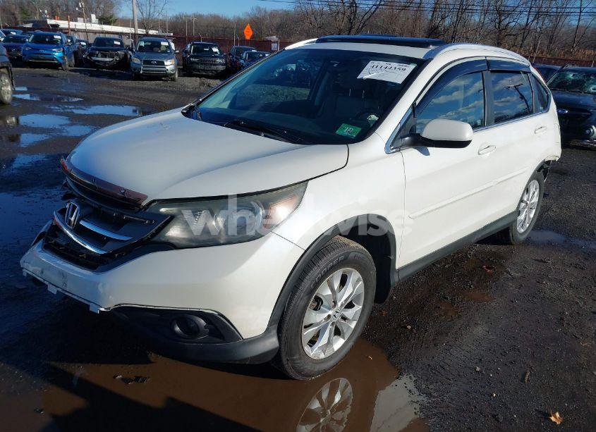 Photo 2 of 2012 Honda Cr-v EX-L (VIN 5J6RM4H70CL028687)