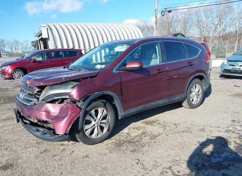 Photo 2 of 2013 Honda Cr-v EX-L (VIN 5J6RM4H70DL004195)