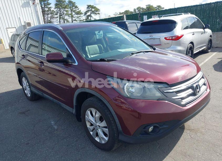 2013 Honda Cr-v EX-L (VIN 5J6RM4H70DL042591) main photo