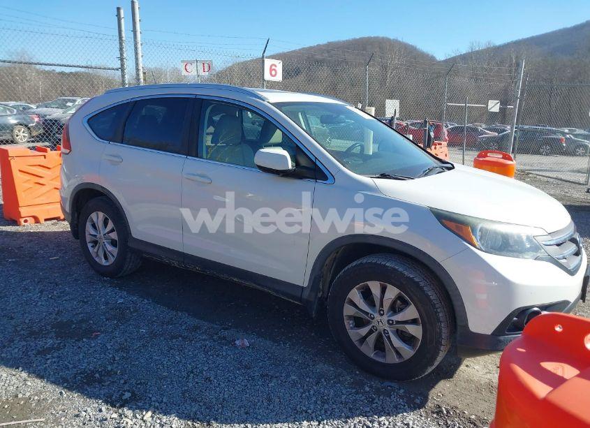 2013 Honda Cr-v EX-L (VIN 5J6RM4H70DL048925) main photo