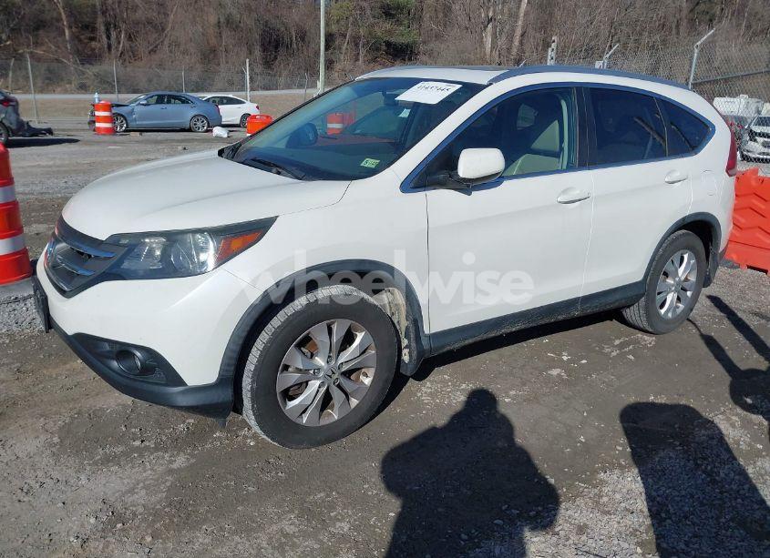 Photo 2 of 2013 Honda Cr-v EX-L (VIN 5J6RM4H70DL048925)