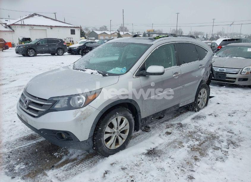 Photo 2 of 2013 Honda Cr-v EX-L (VIN 5J6RM4H70DL059035)
