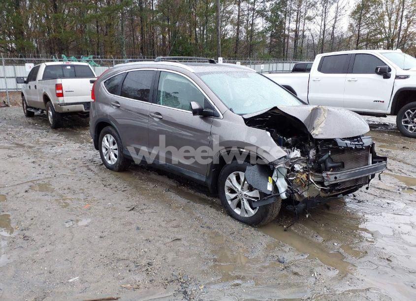 2013 Honda Cr-v EX-L (VIN 5J6RM4H70DL066079) main photo