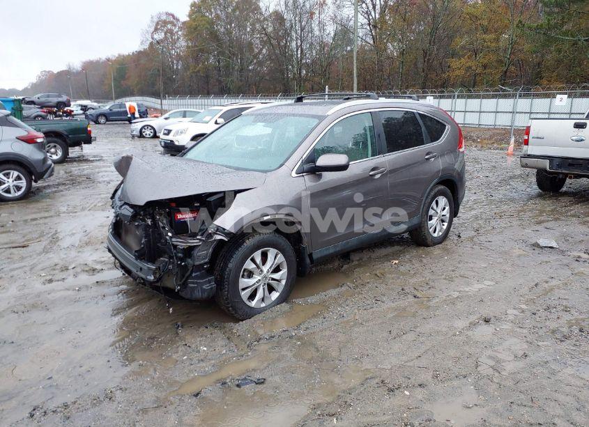 Photo 2 of 2013 Honda Cr-v EX-L (VIN 5J6RM4H70DL066079)