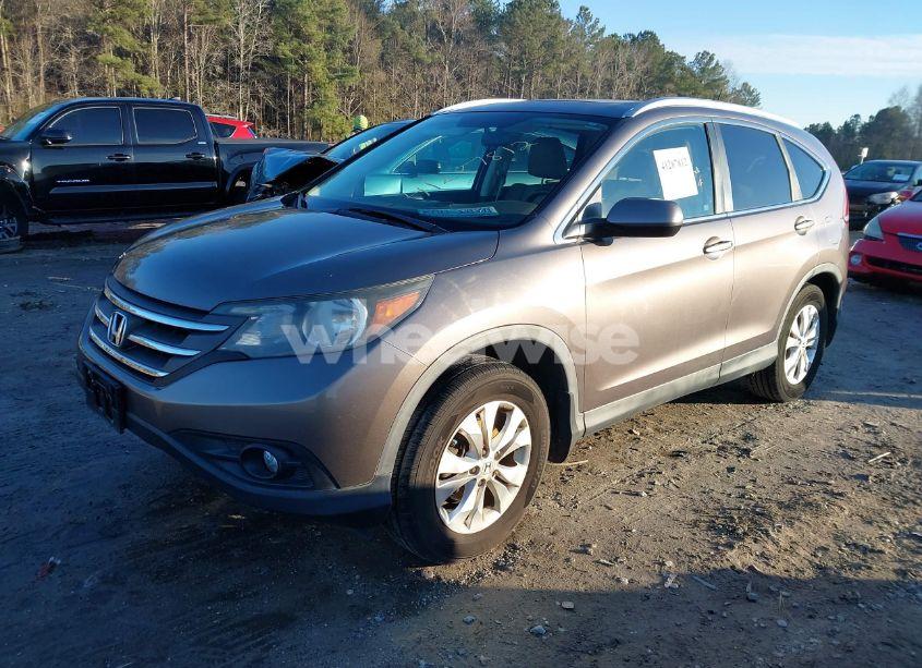 Photo 2 of 2014 Honda Cr-v EX-L (VIN 5J6RM4H70EL017644)