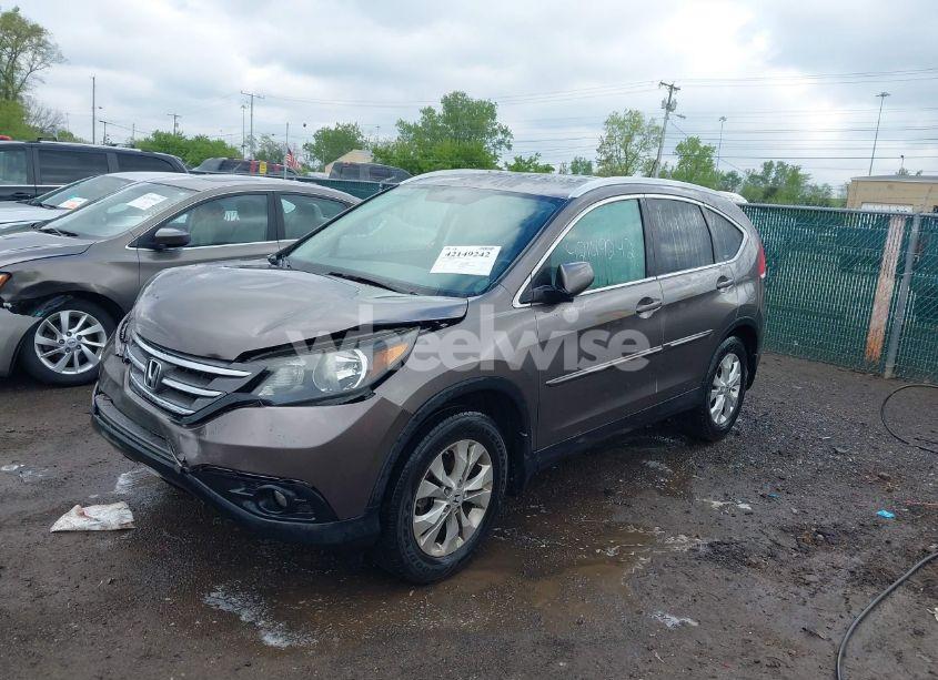 Photo 2 of 2012 Honda Cr-v EX-L (VIN 5J6RM4H71CL045613)