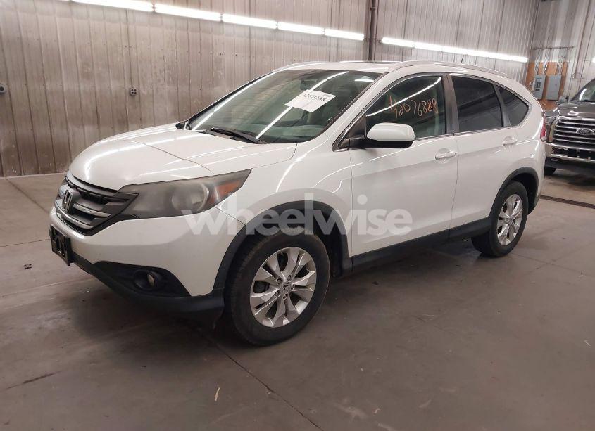 Photo 2 of 2013 Honda Cr-v EX-L (VIN 5J6RM4H71DL031244)