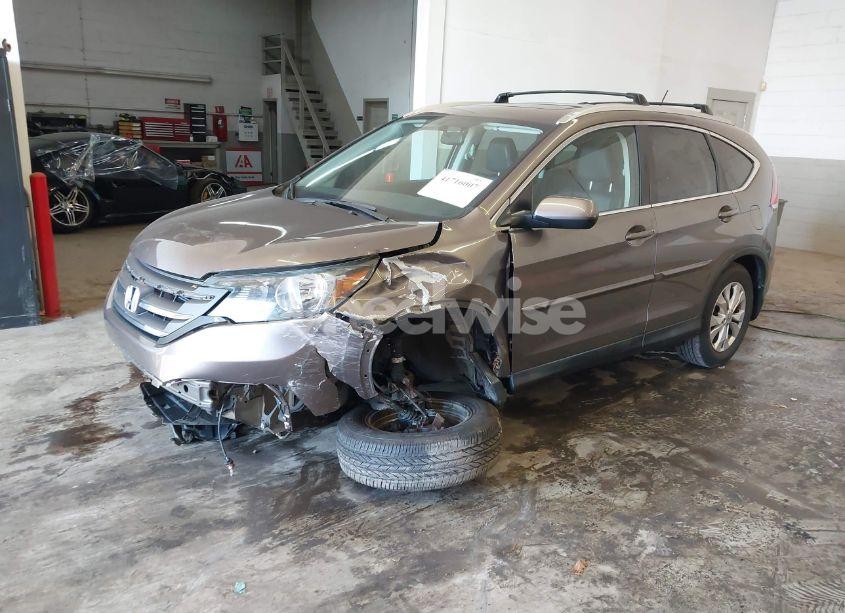 Photo 2 of 2013 Honda Cr-v EX-L (VIN 5J6RM4H71DL032443)