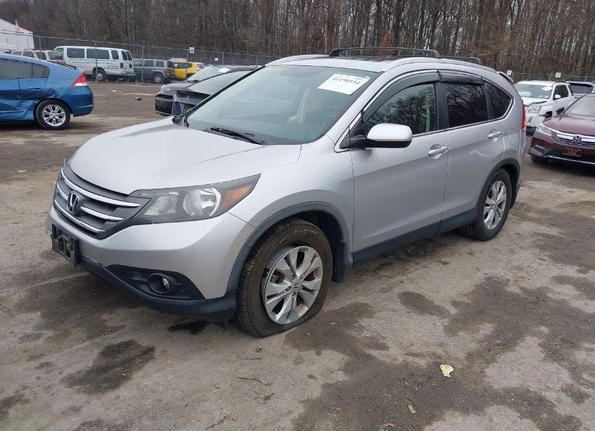 Photo 2 of 2013 Honda Cr-v EX-L (VIN 5J6RM4H71DL061067)