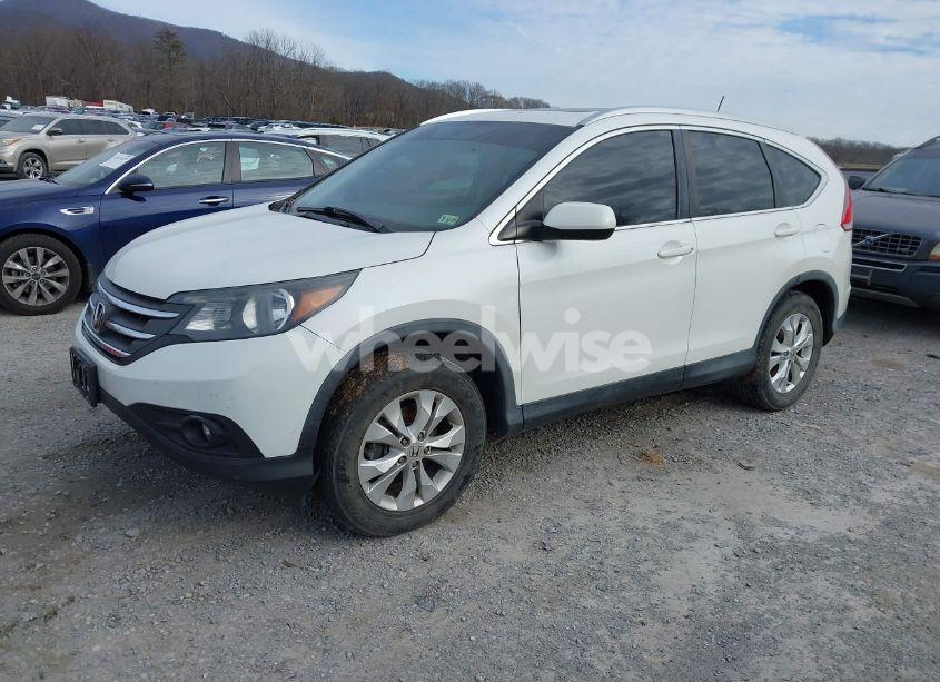 Photo 2 of 2014 Honda Cr-v EX-L (VIN 5J6RM4H71EL009214)
