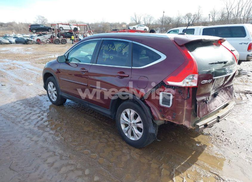Photo 3 of 2014 Honda Cr-v EX-L (VIN 5J6RM4H71EL019757)