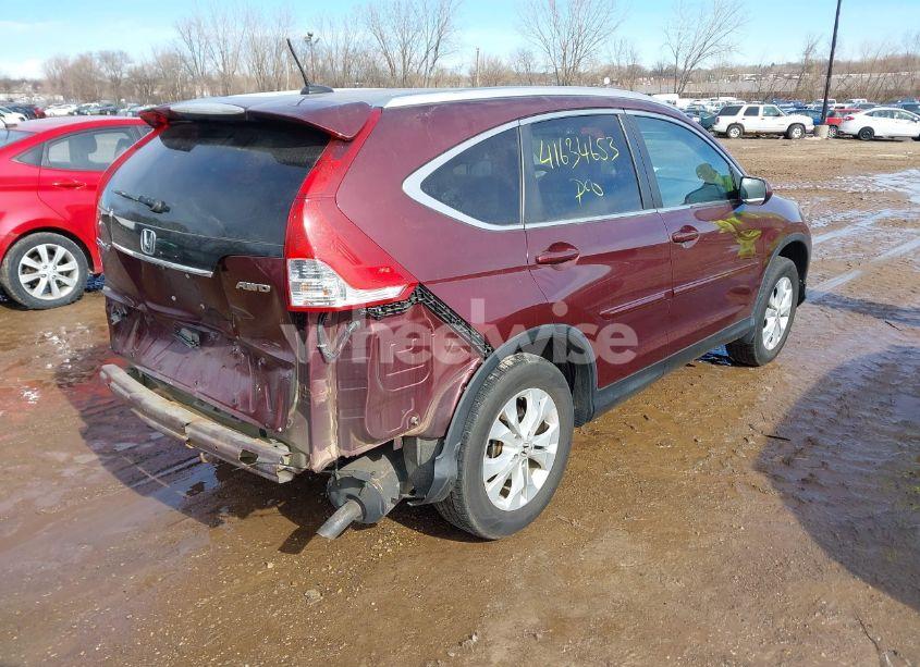 Photo 4 of 2014 Honda Cr-v EX-L (VIN 5J6RM4H71EL019757)