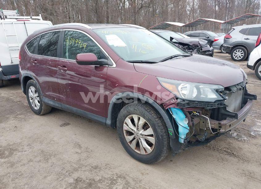 2014 Honda Cr-v EX-L (VIN 5J6RM4H71EL029320) main photo