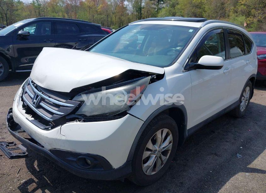Photo 2 of 2014 Honda Cr-v EX-L (VIN 5J6RM4H71EL070319)