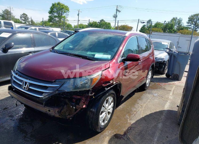 Photo 2 of 2014 Honda Cr-v EX-L (VIN 5J6RM4H71EL070370)
