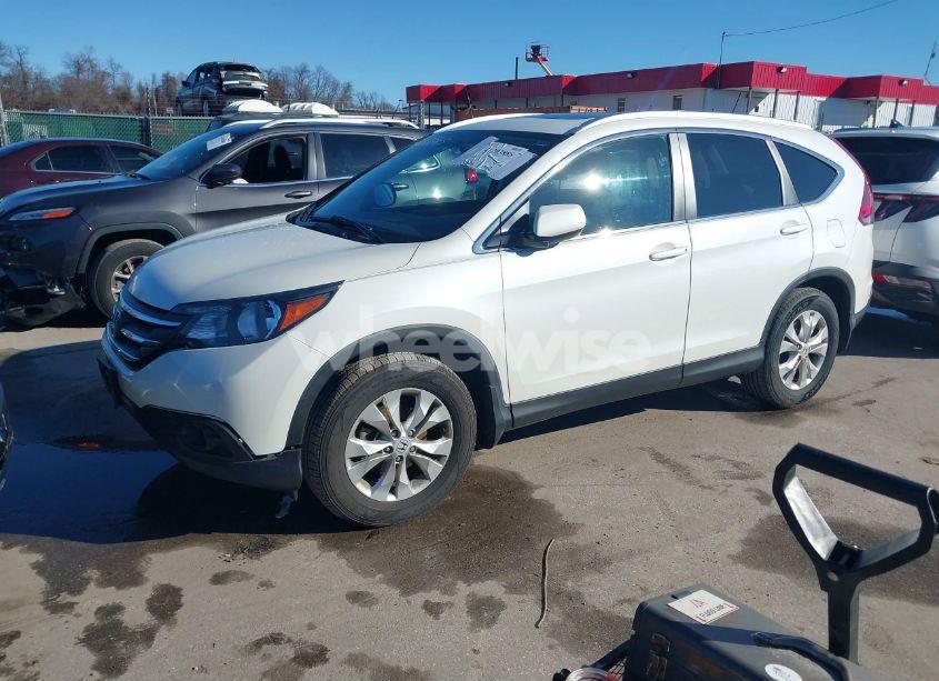 Photo 2 of 2014 Honda Cr-v EX-L (VIN 5J6RM4H71EL087931)