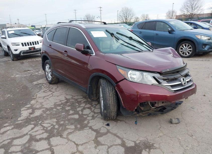 2014 Honda Cr-v EX-L (VIN 5J6RM4H71EL090151) main photo
