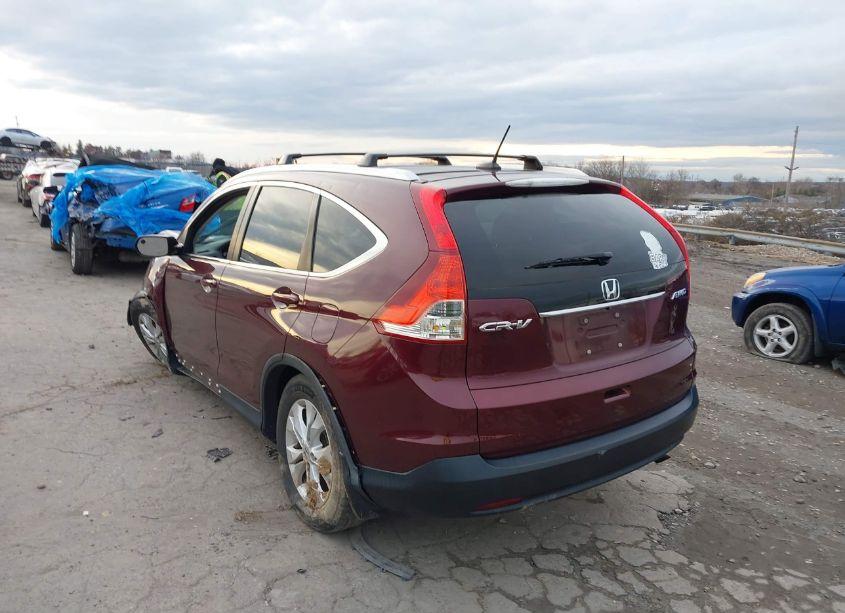 Photo 3 of 2014 Honda Cr-v EX-L (VIN 5J6RM4H71EL090151)