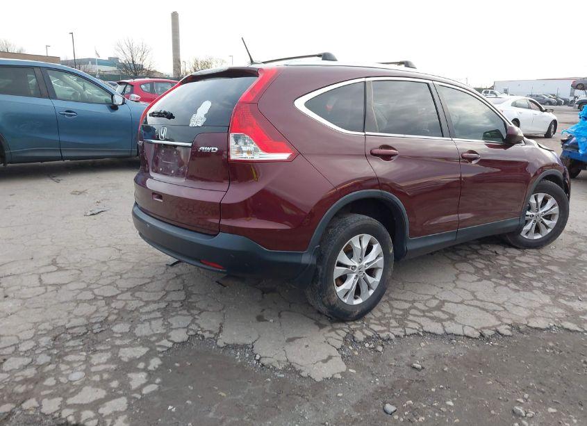 Photo 4 of 2014 Honda Cr-v EX-L (VIN 5J6RM4H71EL090151)