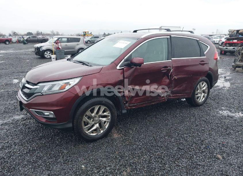 Photo 2 of 2015 Honda Cr-v EX-L (VIN 5J6RM4H71FL004418)