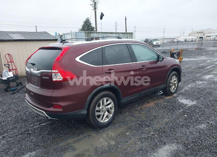 Photo 4 of 2015 Honda Cr-v EX-L (VIN 5J6RM4H71FL004418)